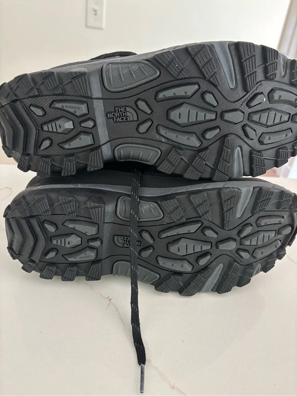 The North Face Black Waterproof Insulated Snow Boots Mens US Size 10